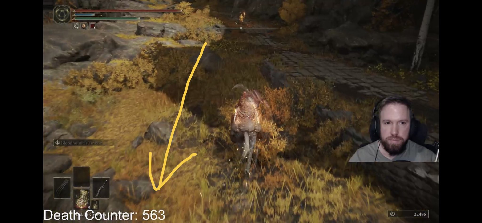 Duncstar on X: “For anyone feeling bad about dying in Elden Ring