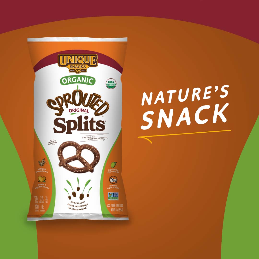 UniqueSnacksUSA's tweet photo. When are veggies not veggies? When they’re Sprouted Splits, made from organic 100% whole wheat & sprouted flour, meaning your body processes them like a vegetable. They’re #DiabeticFriendly and #DigestiveHealth friendly. They're #amazeballs.
#UniqueSnacksUSA #MadeInReading https://t.co/mPevaIi4OR