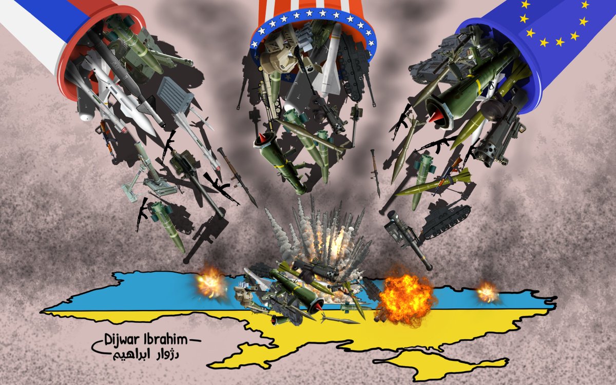 عمل لي عن: ضخ السلاح في
#الحرب_الروسية_الأكرانية #الحرب_على_أوكرانيا #اوكرانيا_روسيا #اوكرانيا_وروسيا #اوكرانيا_تقاوم_الاحتلال #الحرب_العالمية_الثالثة #الحرب_العالمية #Ukraine #Ukriane #Russia #Russian #UkraineRussie #WarCrimes #warukraine #Euphoria #EURUSD #Caricatto #كاريكاتير