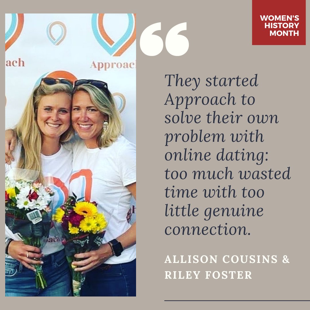 sparkstlouis's tweet image. Today is the first day of #WomensHistoryMonth. We have so many incredible women at #SparkSTL and today we are highlighting the women behind Approach Dating.
