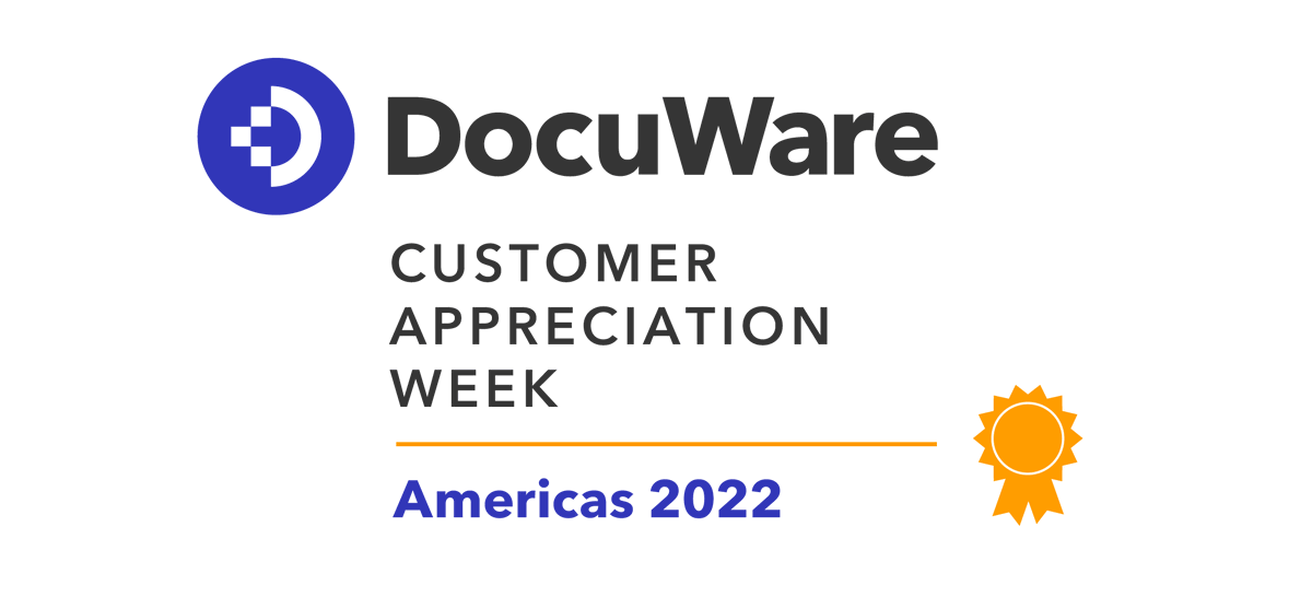 DocuWare's tweet photo. ⏰ DocuWare users, today is the LAST DAY to enter! Send in your entry NOW for #DocuWareCustomerWeek ➡️ https://t.co/wIuXYDxY87
Don’t miss out, complete 4 EASY questions about your DocuWare success story for the chance to receive lots of love on our social & a fun swag package! https://t.co/Of3sa7Nt7z