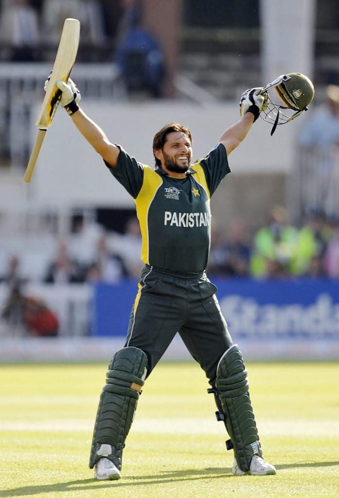 A name every Pakistani knows (whether you\re a cricket fan or not) Mr Shahid Khan Afridi Happy Birthday, Lala.  