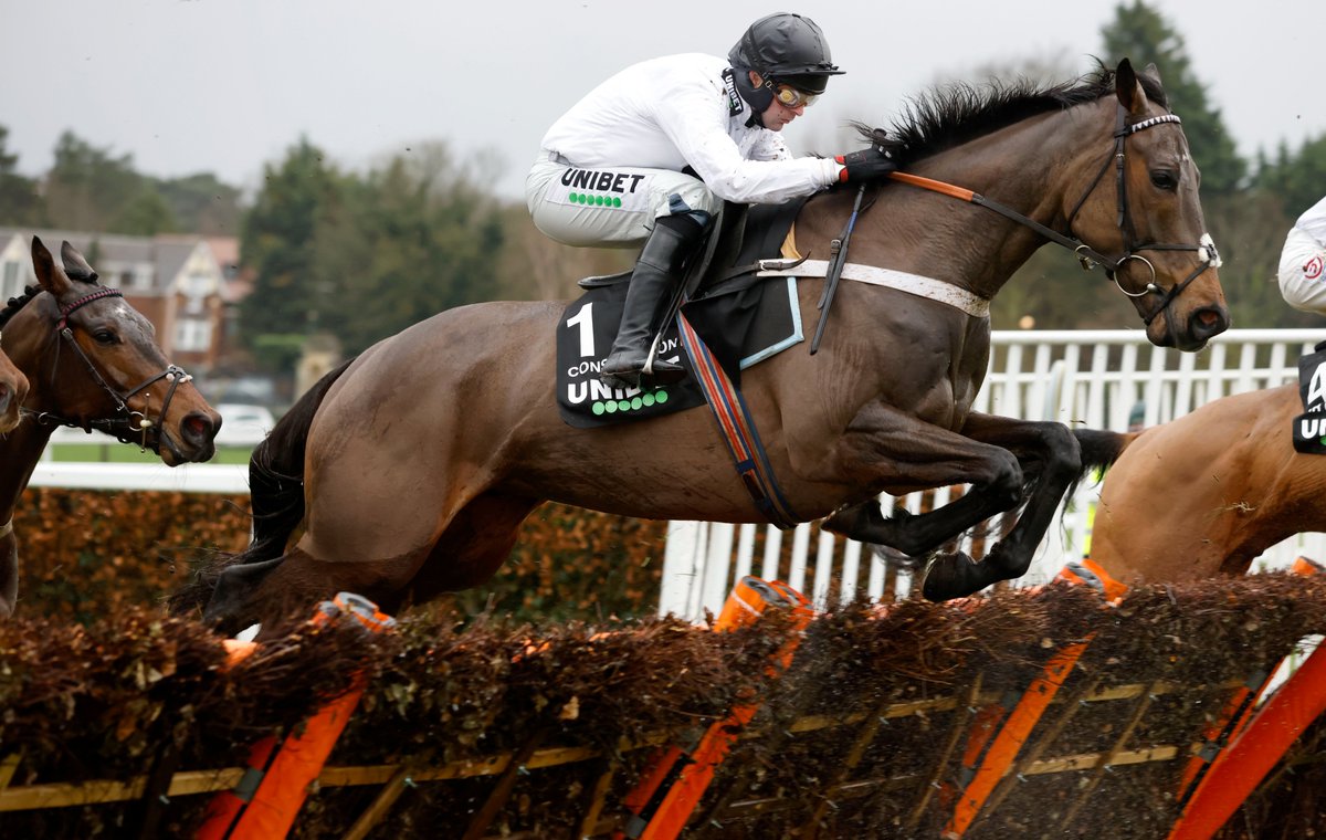 2 weeks today the Grade 1 Supreme Novices' Hurdle kicks off the 2022 #CheltenhamFestival

❤️ if you think Constitution Hill will win

If not, let us know who you think will win 👇

#C9S #Cloud9Sports #FantasySports #FantasyRacing #HorseRacing #CheltenhamFestival