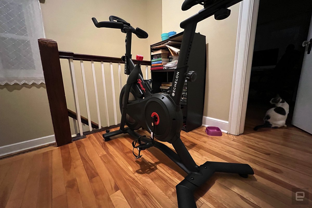 la bicicleta Connect Sport de Echelon 