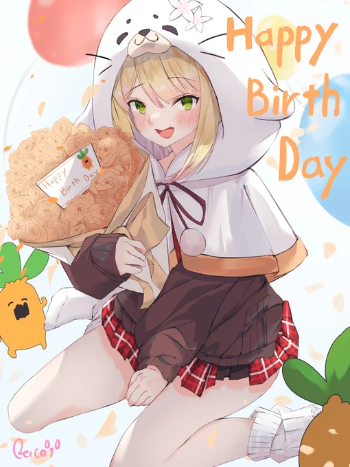 🎉ねねちお誕生日おめでと～～～!!🎉
これからも元気いっぱいな配信楽しみにしてます!!!

#桃鈴ねね誕生日2022 #ねねアルバム 
