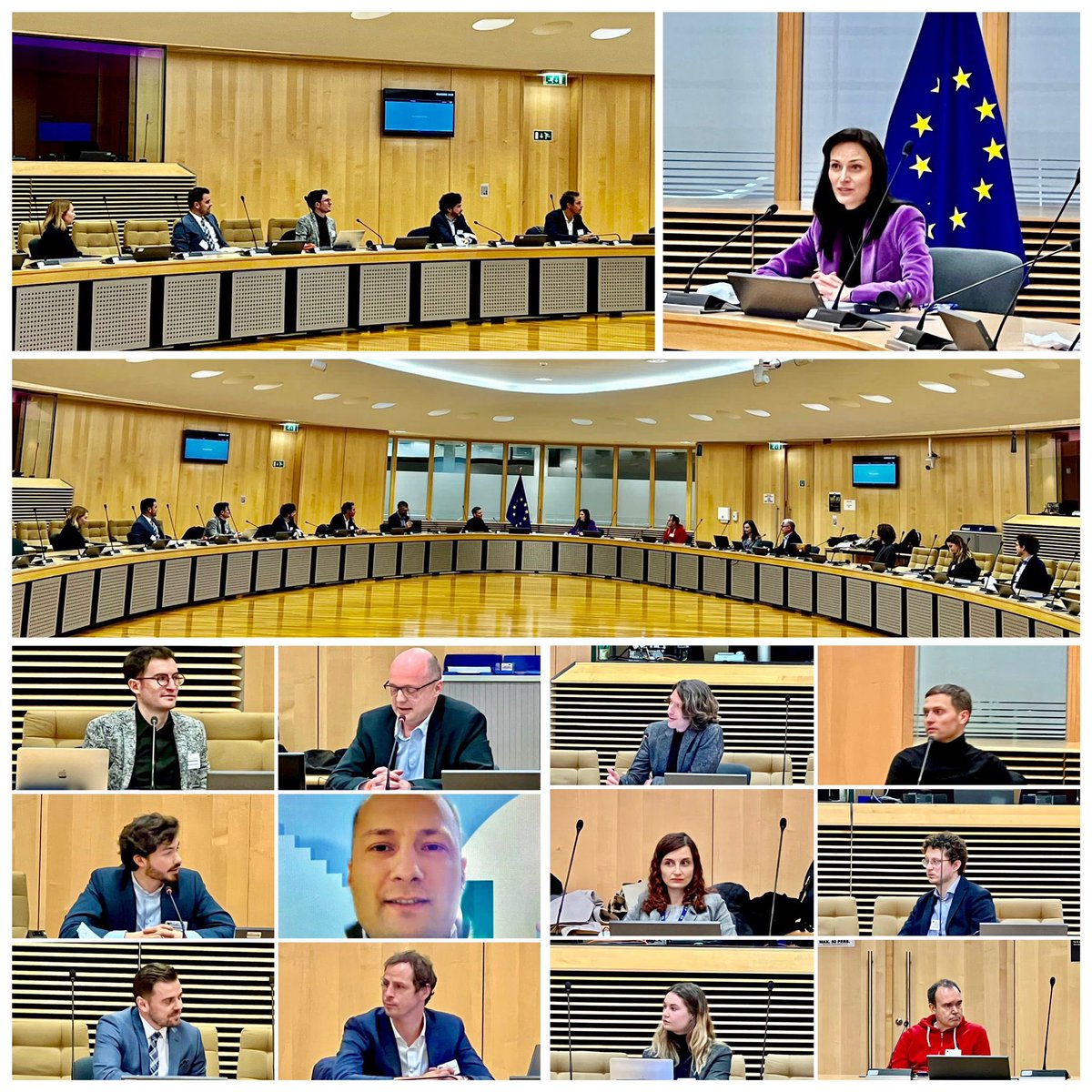 Making 🇪🇺 a global powerhouse ➡️ #startups #scaleups &amp; #unicorns w/ strong #ecosystems 

🔹Talents &amp; Skills 🇪🇺🎓#alliances
🔹Funding🔛<a href="/EUeic/">European Innovation Council</a> Scale-up 100 initiative 
🔹Inno #cohesion ↔️ regio&amp;local levels

🤝 Thank you #ecosystems leaders group for our exchanges #implementation