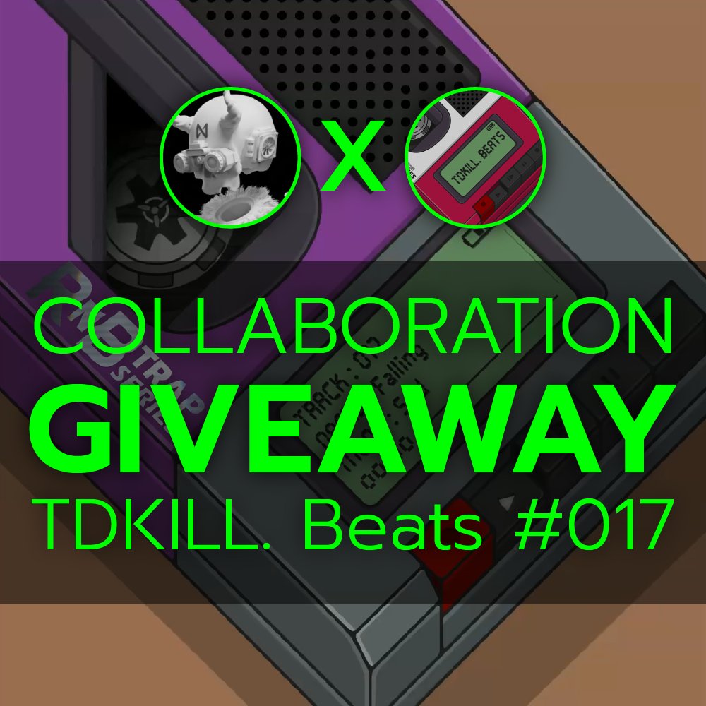 NearNomad's tweet photo. GM Nomad and $NEAR friends! Our friend @Tdkillbeats send us TDKILL. Beats #017 for a giveaway.

To Enter : 
1. Like &amp; Retweet 
2. Follow @NearNomad &amp; @Tdkillbeats
3. Tag 3 Friends
4. Join Discord: https://t.co/8BCHxubHP1

End in 24 Hours
#NEARprotocal #NFT #NEARnft #NFTCommunity https://t.co/9iDMVWak14