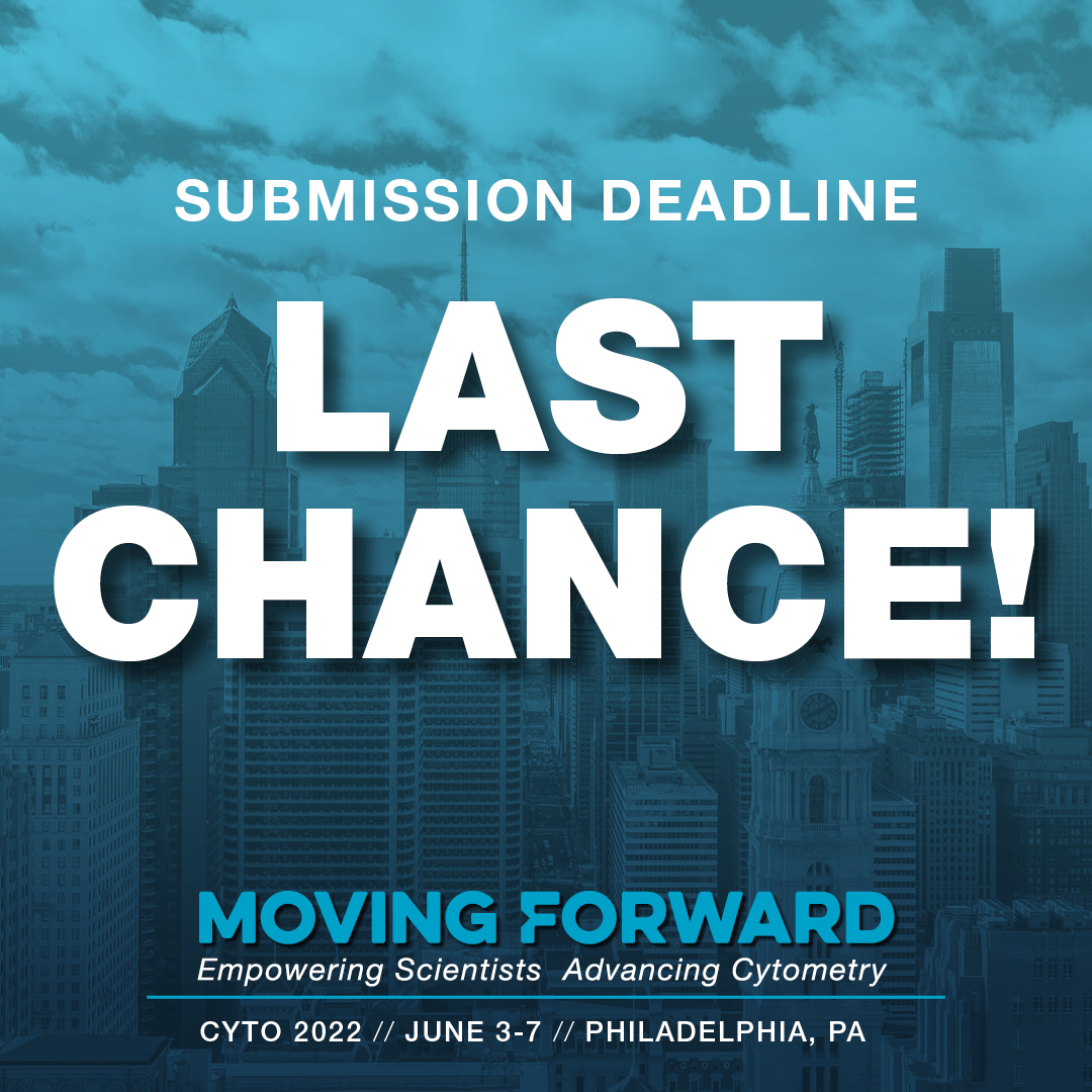 TODAY is the last day to submit an Oral Abstract! 
Submit here: isac-net.org/page/CYTOCallf…