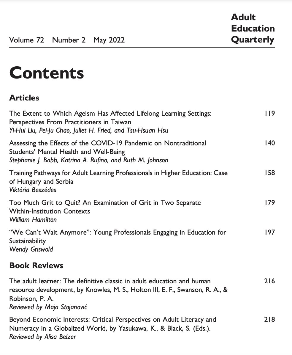 Wish everyone happy new year! Check our latest issue! journals.sagepub.com/toc/aeqb/72/2