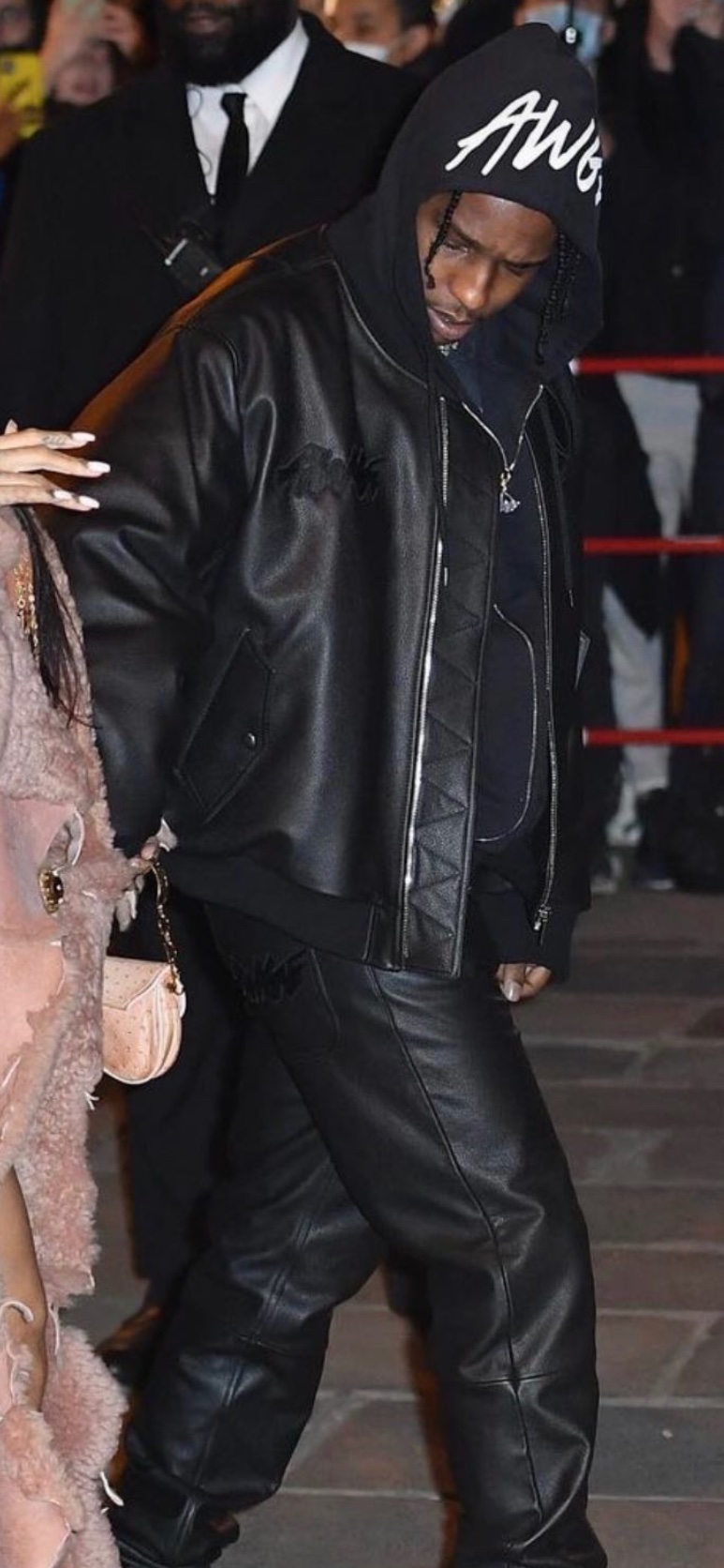 Mercedes leather cheap jacket