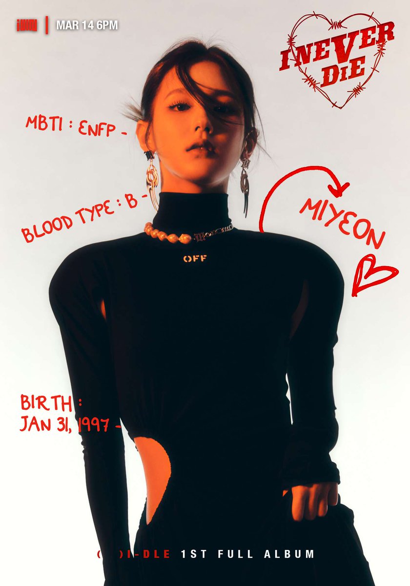 Miyeon's first concept photo for the upcoming (G)I-DLE 1st Miyeon's first concept photo for the upcoming (G)I-DLE 1st