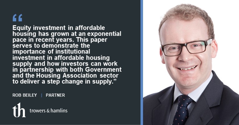 We welcome the publication of Delivering a Step Change in Affordable Housing Supply. Partner <a href="/RobBeiley/">Rob Beiley</a> is chair of <a href="/BritProp/">British Property Federation</a> Affordable Housing Committee and served on the steering group for the paper. Read the white paper here: bit.ly/3swVm0R

#ukhousing