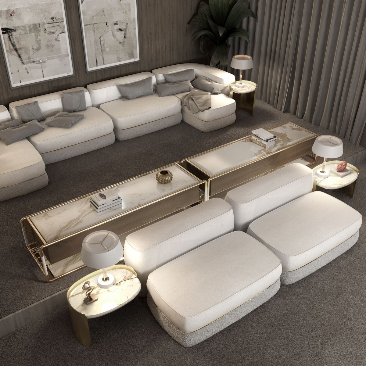 𝐂𝐈𝐍𝐄𝐌𝐀 𝐑𝐎𝐎𝐌 of the Timelessly Modern House in Chicago! Start your virtual tour at cutt.ly/TPALAwG

#interiordesign #cinema #movie #modernhouse