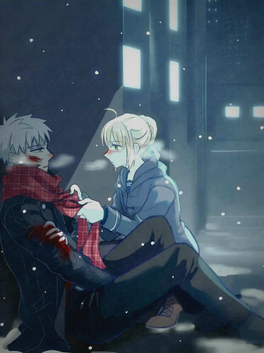 It's cold around here...

#弓剣 #fate