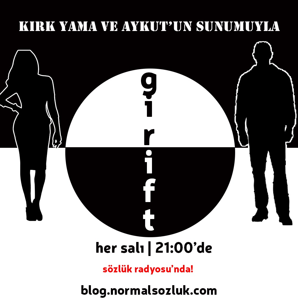 Küçük bir aranın ardından sevgili kırk yama ve aykut, hoş sohbetleriyle yeniden aramıza dönüyor.
21:00'de Sözlük Radyosu'nda!

<a href="/normalsozluk/">normal sözlük</a>  #sözlükradyosu #radyo #giriftradyoyayını