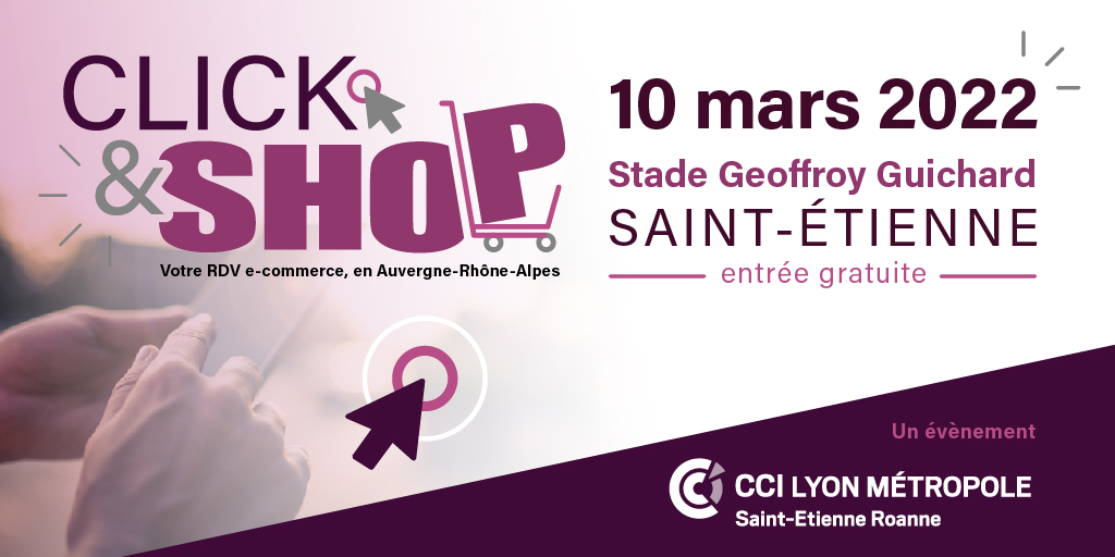 [#Ecommerce] Vous voulez obtenir des solutions digitales adaptées à votre secteur d'activité et à vos besoins ?
Rendez-vous au salon Click &amp; Shop le 10 mars🛒
Venez échanger entre pairs, en petit groupe avec des experts, lors de meet-up👉 bit.ly/3Hrz313
#numerique #vente