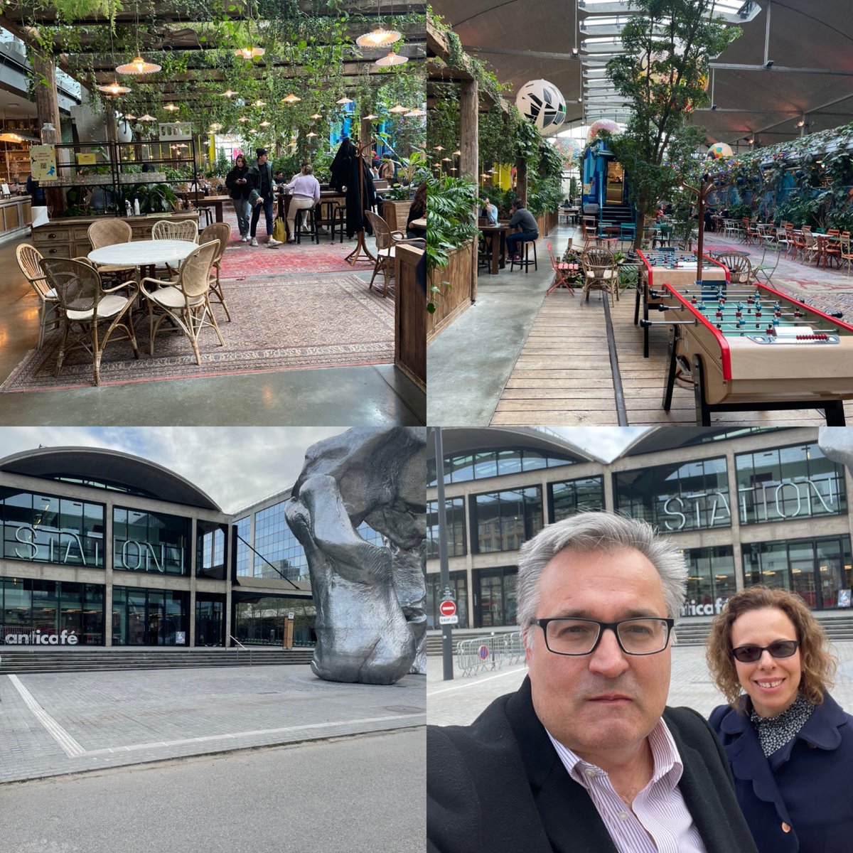 Great to be in Paris. @ChristinaEKing and myself are visiting some of @Tribosonics awesome French customers and innovation partners. Good to be back in and around the amazing #stationf , one of the world’s most vibrant innovation ecosystems. #techcommercialisation #innovation