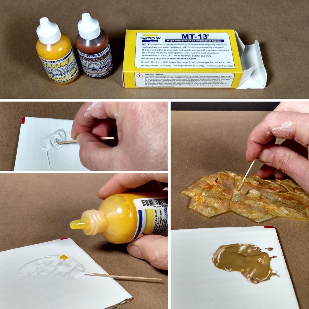 RAMaterials's tweet image. Reynolds-Charlotte&apos;s inside tech Kevin Jones uses Free Form™ Sculpt, Free Form™ Detailer, MT-13™, and UVO™ urethane pigments to customize a triceratops anatomical model!

#ramaterials #charlotte #anatomicalmodel #dinosaur #triceratops #sculpting #customization