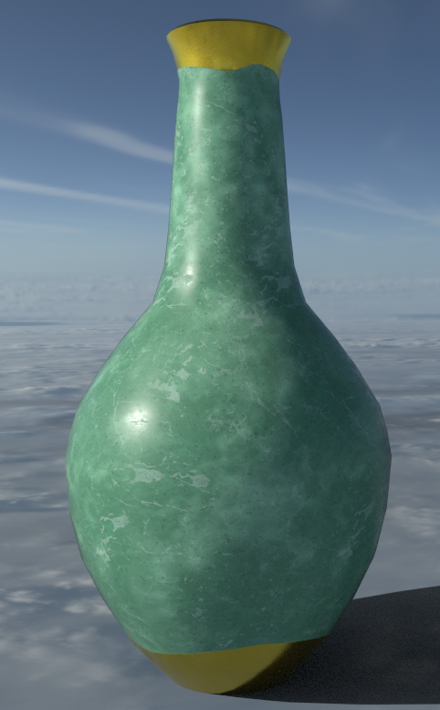 Invisibliss2's tweet photo. Just some Texture Practice on a vase. #RobloxDev #Roblox #Blender3d https://t.co/7Ru8amq451