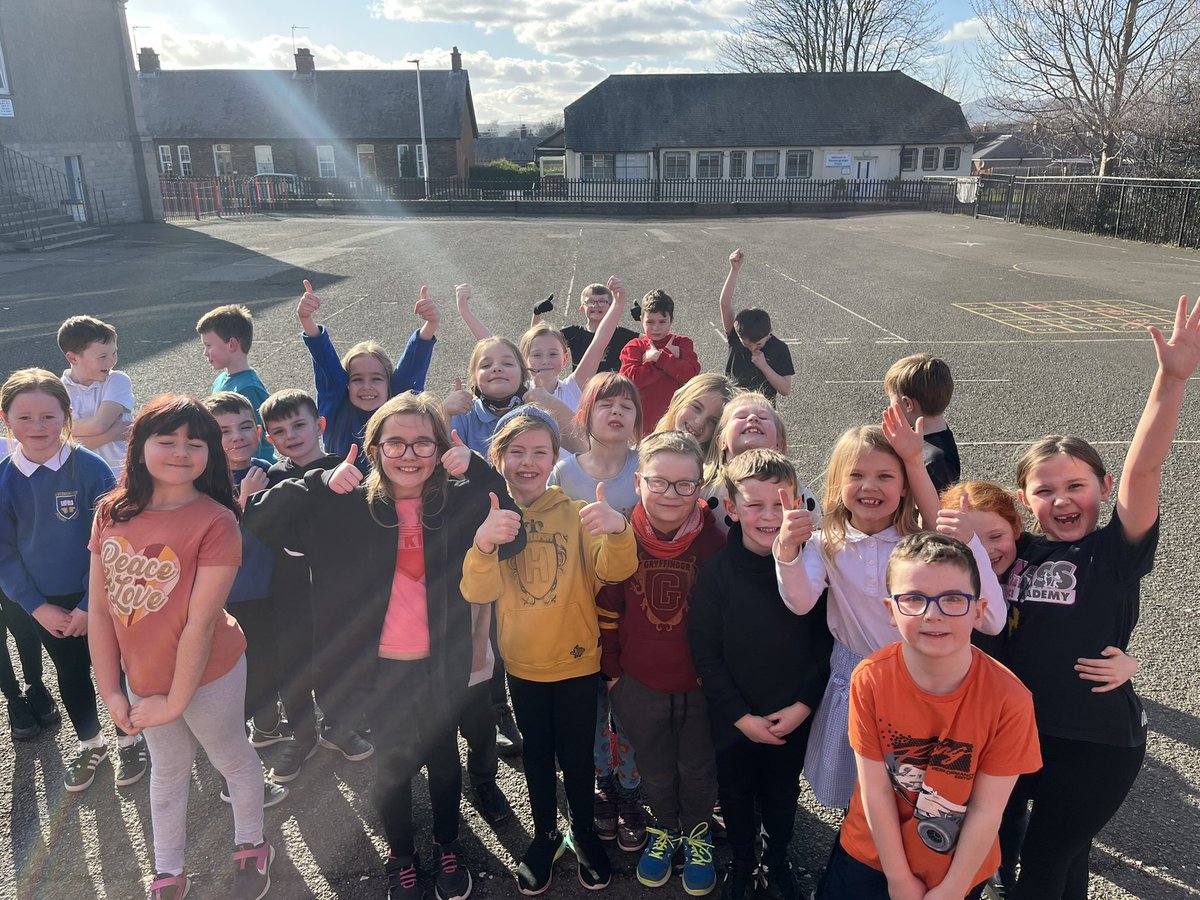MissJScott2's tweet photo. Primary 3 loved taking part in our @WorldBookDayUK Where’s Wally? Scavenger Hunt🔎 We were able to explore our playground to see how many we could find as quick as possible! We were so speedy💨 @NewtongrangePS @MrsLMitchell22 #AspireBelieveAchieve https://t.co/TVlXEDjUx8