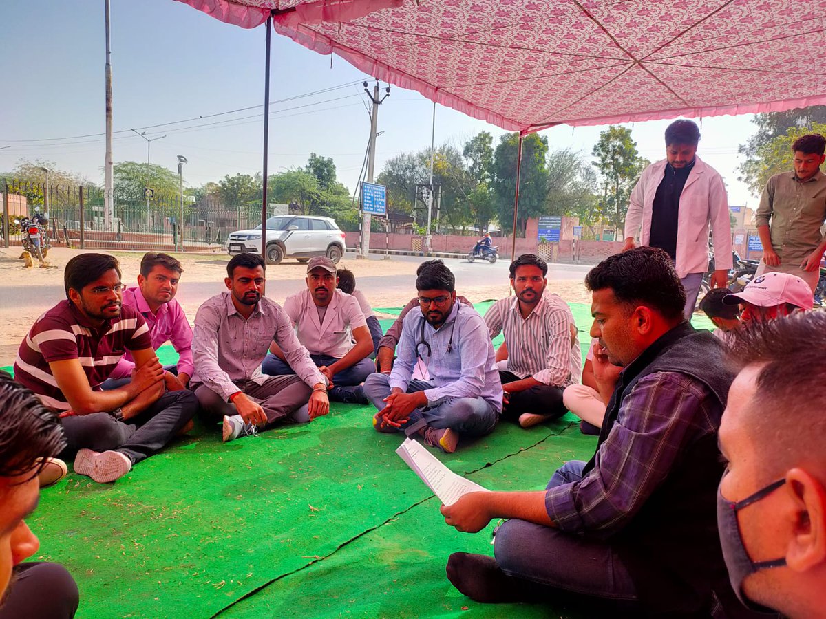 Sanish Chauhan (@chauhan_sanish) on Twitter photo Veterinary doctors are equal to medical doctor.
We want equality
We want increment
#भत्ता_समकक्ष_करो
#Increase_Vet_Stipend
<a href="/ashokgehlot51/">Ashok Gehlot</a> <a href="/KatariaLalchand/">Lalchand Kataria</a> <a href="/presidentVCI/">Dr. Umesh C Sharma</a> <a href="/CMHelpdesk/">Rajasthan CM Helpdesk</a> <a href="/RajCMO/">CMO Rajasthan</a> <a href="/pantlp/">LP Pant</a> <a href="/RajGovOfficial/">Government of Rajasthan</a> <a href="/1stIndiaNews/">First India News</a> <a href="/rpbreakingnews/">Rajasthan Patrika</a> <a href="/zeerajasthan_/">ZEE Rajasthan</a> <a href="/hanumanbeniwal/">HANUMAN BENIWAL</a> Veterinary doctors are equal to medical doctor.
We want equality
We want increment
#भत्ता_समकक्ष_करो
#Increase_Vet_Stipend
<a href="/ashokgehlot51/">Ashok Gehlot</a> <a href="/KatariaLalchand/">Lalchand Kataria</a> <a href="/presidentVCI/">Dr. Umesh C Sharma</a> <a href="/CMHelpdesk/">Rajasthan CM Helpdesk</a> <a href="/RajCMO/">CMO Rajasthan</a> <a href="/pantlp/">LP Pant</a> <a href="/RajGovOfficial/">Government of Rajasthan</a> <a href="/1stIndiaNews/">First India News</a> <a href="/rpbreakingnews/">Rajasthan Patrika</a> <a href="/zeerajasthan_/">ZEE Rajasthan</a> <a href="/hanumanbeniwal/">HANUMAN BENIWAL</a>