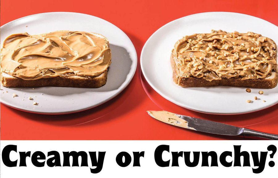Teddymhodges's tweet photo. Today is March first. 
National peanut butter day! 

Creamy or Crunchy? https://t.co/j8iy7nXf4G