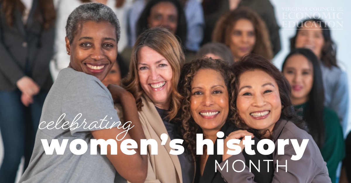 #WomensHistoryMonth is a celebration of women’s contributions to history, culture, and society. 

Celebrate Women’s History Month using picture books to introduce students to a diverse group of exceptional women. Lessons provided by <a href="/JMUeconed/">JMU EconEducation</a> 

youreconomicsuccess.org/womenshistory/