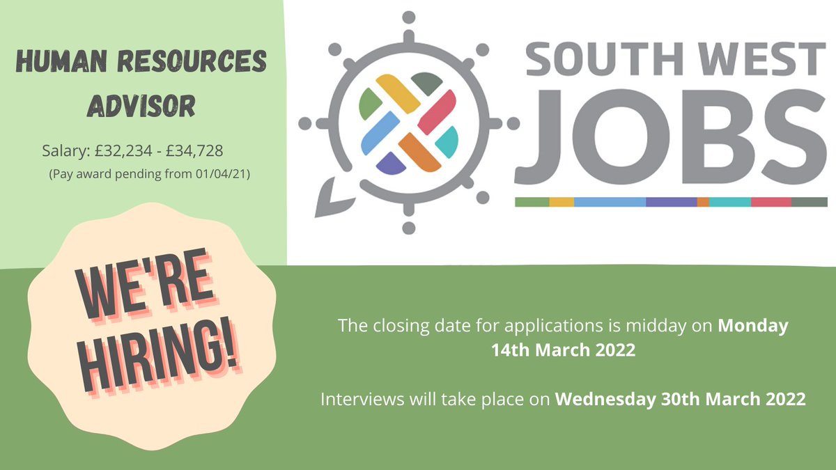 SWCouncils's tweet photo. 🎉 This is an exciting opportunity to broaden your experience by providing advice and consultancy support to a wide variety of different organisations! 🎉
For more information go to:
🔎 https://t.co/eSYrzvAh8z
#jobseeker #southwestjobs #jobsinadmin #swcouncils #somersetjobs https://t.co/fWfh4qfXOe