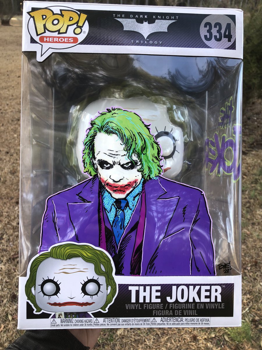 A Joker remark on a HUGE FUNKO POP. #joker #thejoker #Batman #Funko