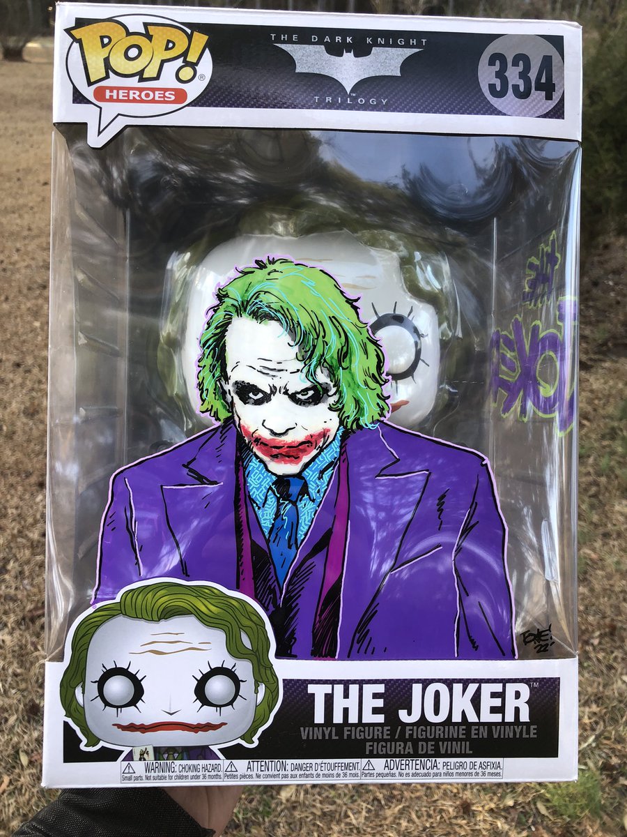 A Joker remark on a HUGE FUNKO POP.
#joker #thejoker #Batman #Funko