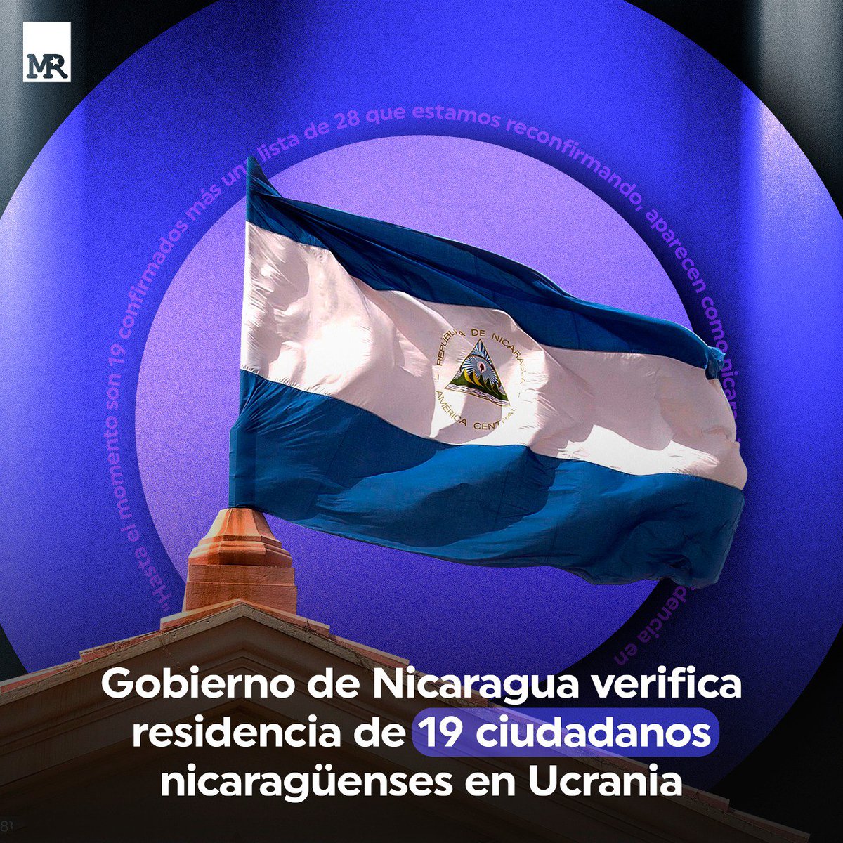 #1Marzo| El Gobierno de #Nicaragua confirmó que verificó la residencia de 19 ciudadanos originarios del país centroamericano que viven en  #Ucrania para confirmar si todavía están allá y si requieren de algún apoyo. 🇳🇮🇺🇦

#SomosPuebloPresidente