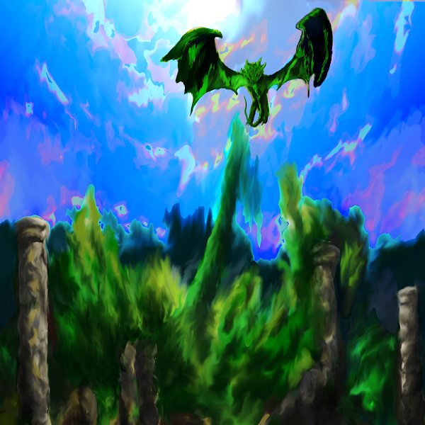 Emerald Poison Dragon Portraits, sent!