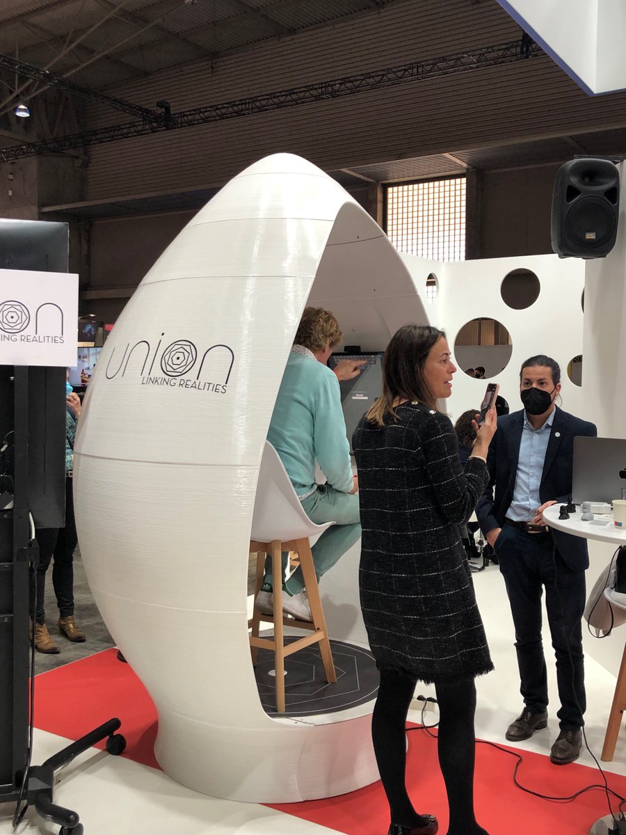 MWCHub's tweet photo. We ❤️ you #4YFN22! 

Featuring @KelTechIoT, @ImmersiumStudio, @educatool &amp; @UnionAvatars 🙌 https://t.co/Gx1Da2BKYd