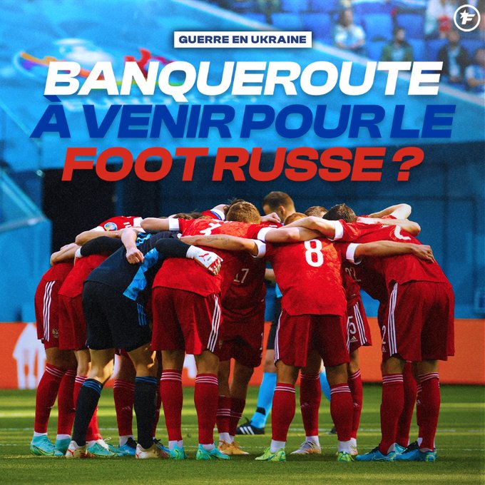 Focus sur les conséquences de la guerre en Ukraine pour le foot russe 🇷🇺 avec @AurelienMacedo, et la participation de @DanAleoshin 🤝 ➡️ bit.ly/3C3YmF7