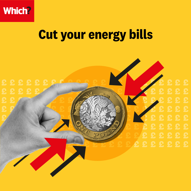 WhichUK's tweet photo. Acting now could save you £100s on gas and electricity