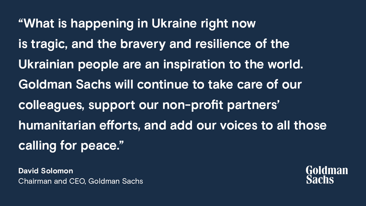 Goldman Sachs tweet media