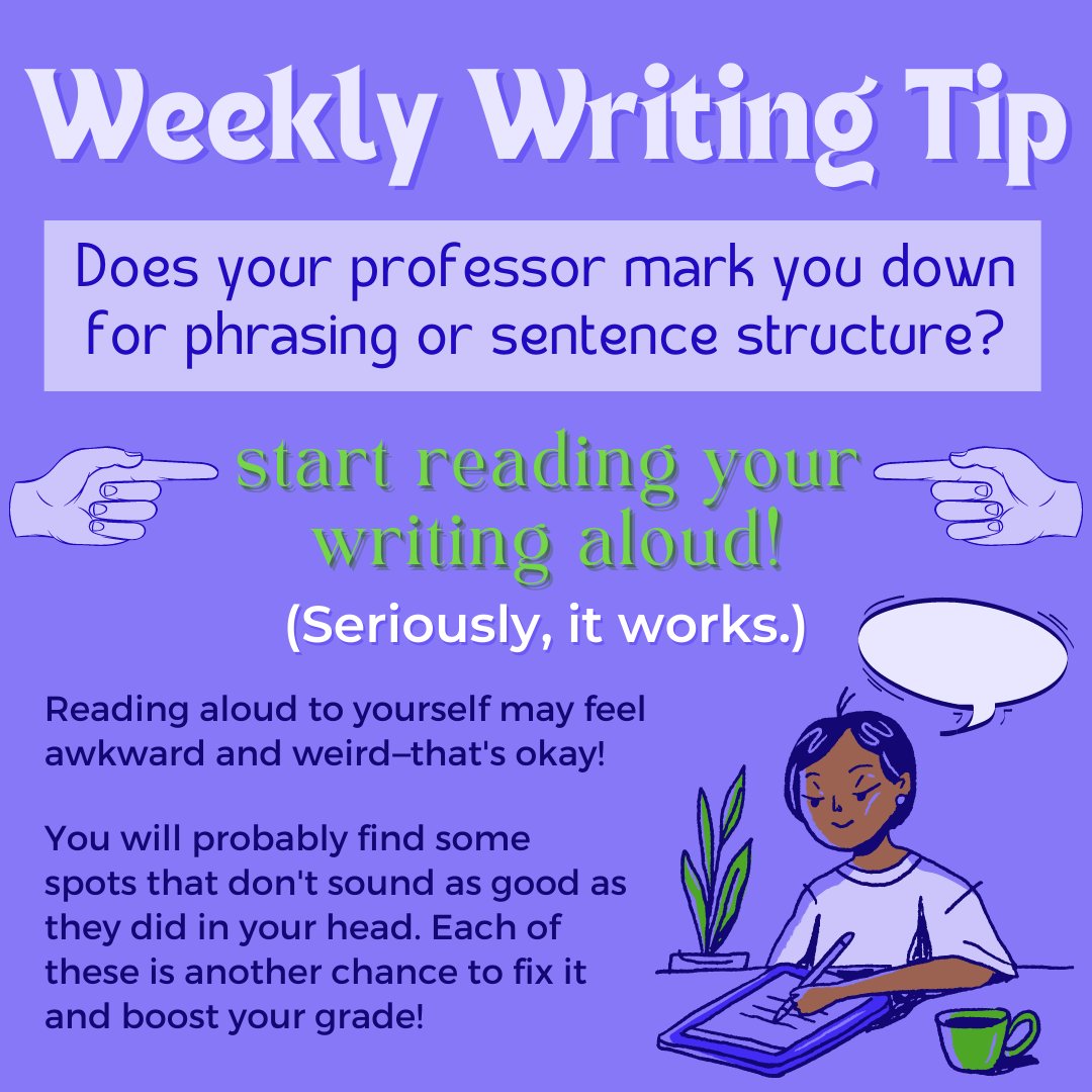 VUWritingCenter's tweet image. 