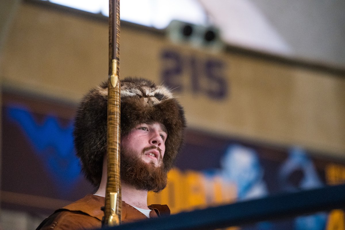 WestVirginiaU's tweet photo. On Saturday (3/5), 1 of these students will be named our next @WVUMascot!

Aidan, Gunnar, Logan, or Mary … Who will it be? 🤔 https://t.co/9ZQQxZzma3