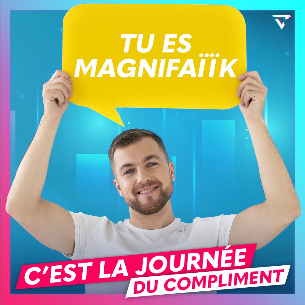 Aujourd’hui c’est la journée mondiale du compliment ! Pour l’occasion, identifie un ami en commentaire en lui disant pourquoi c’est ton meilleur Bro ou ta meilleure Sistah 💞 

#compliment #Journéemondialeducompliment