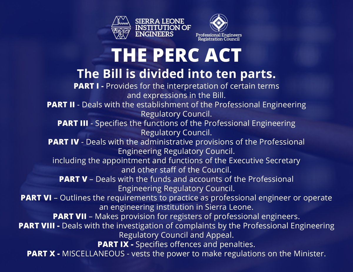 SliePerc's tweet photo. Learn more about the PERC Act and why it is important to you as an engineer. As with any profession, there need to be established standards for practitioners to follow. We will continue to update you about the PERC Act and what it entails.
#SLIE #Engineers #PERCACT https://t.co/JE4SAyYNTK