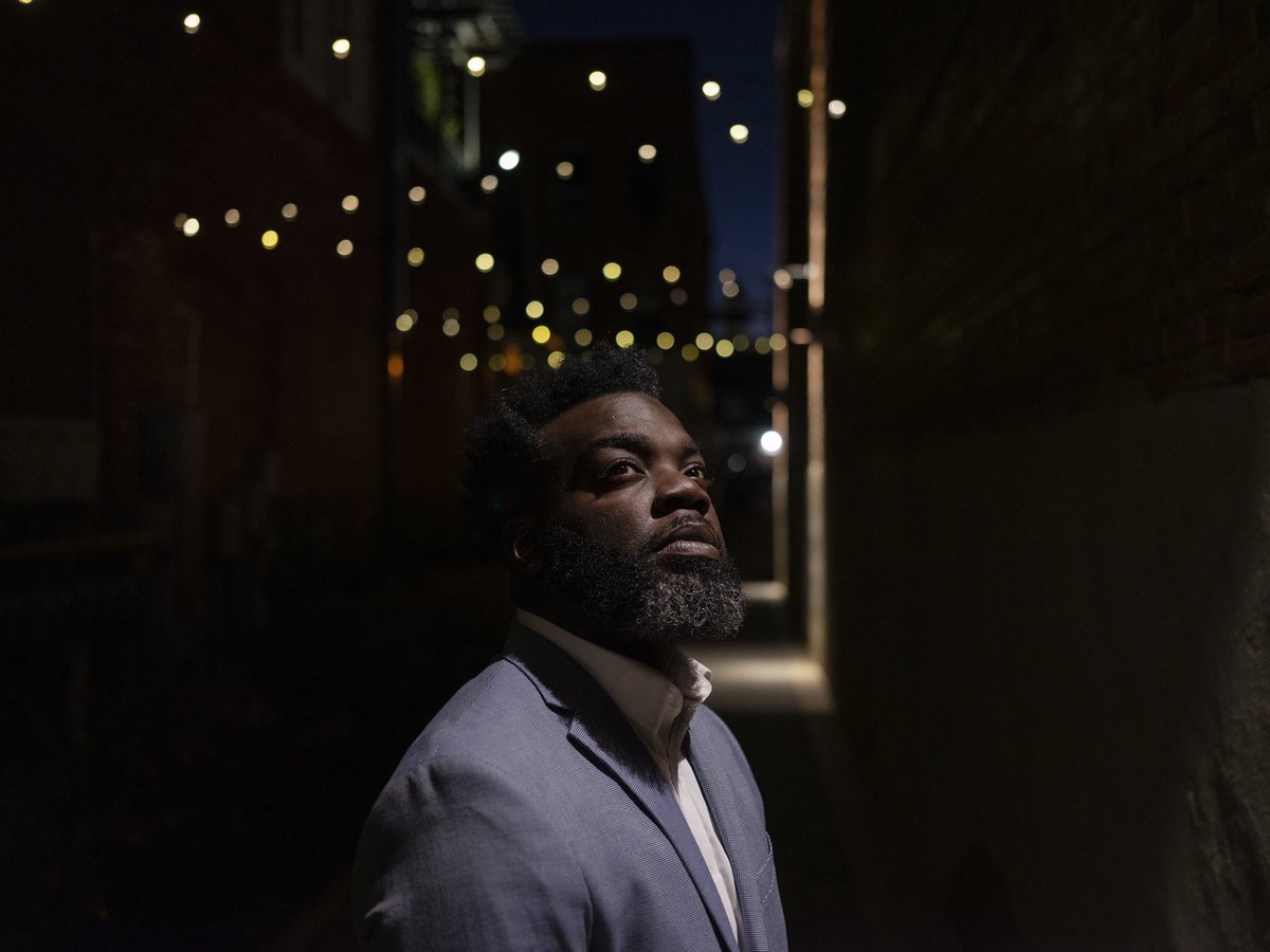 Last night I met and photographed Marcus Ransom, Juror No. 150, foreman of the jury, and the only black man on the jury for the Ahmaud Arbery trial, for The New York Times. Read the story by @tariro on nytimes.com
