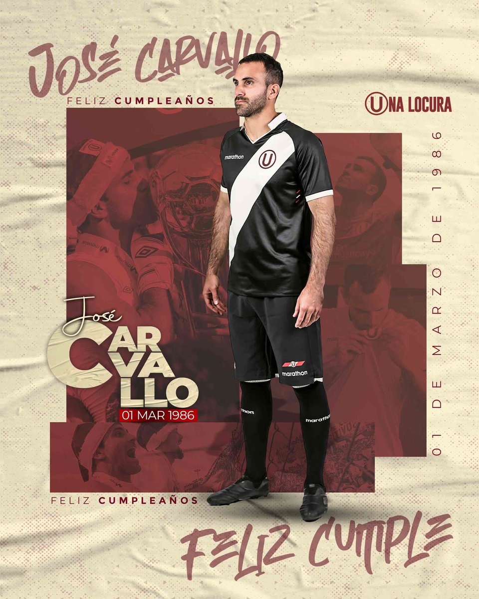 UnaLocura1924's tweet photo. Saludamos afectuosamente por su cumpleaños a José Carvallo (@josecarvallo86)
Campeón 2013 quien en la actualidad forma parte de nuestro plantel.
¡Felicidades @josecarvallo86!
Las mejores vibras siempre.
#UnDíaComoHoy
#DatosCremas
#CumpleañosCrema https://t.co/9mSYgP1C1g