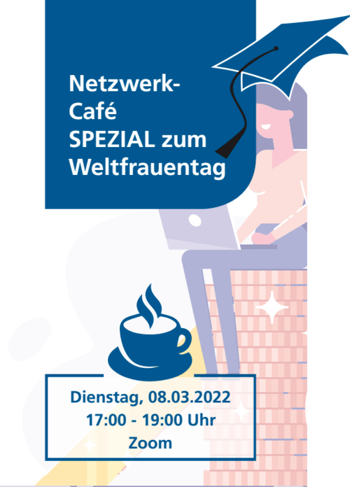 Nächste Woche: Netzwerk-Café Spezial zum Thema "Geld steht jederfrau" Vorsorge und Investition für Wissenschaftlerinnen. Am 8.3.2022 ; 17-19 Uhr. 

Flyer hier: fernuni-hagen.de/imperia/md/con…