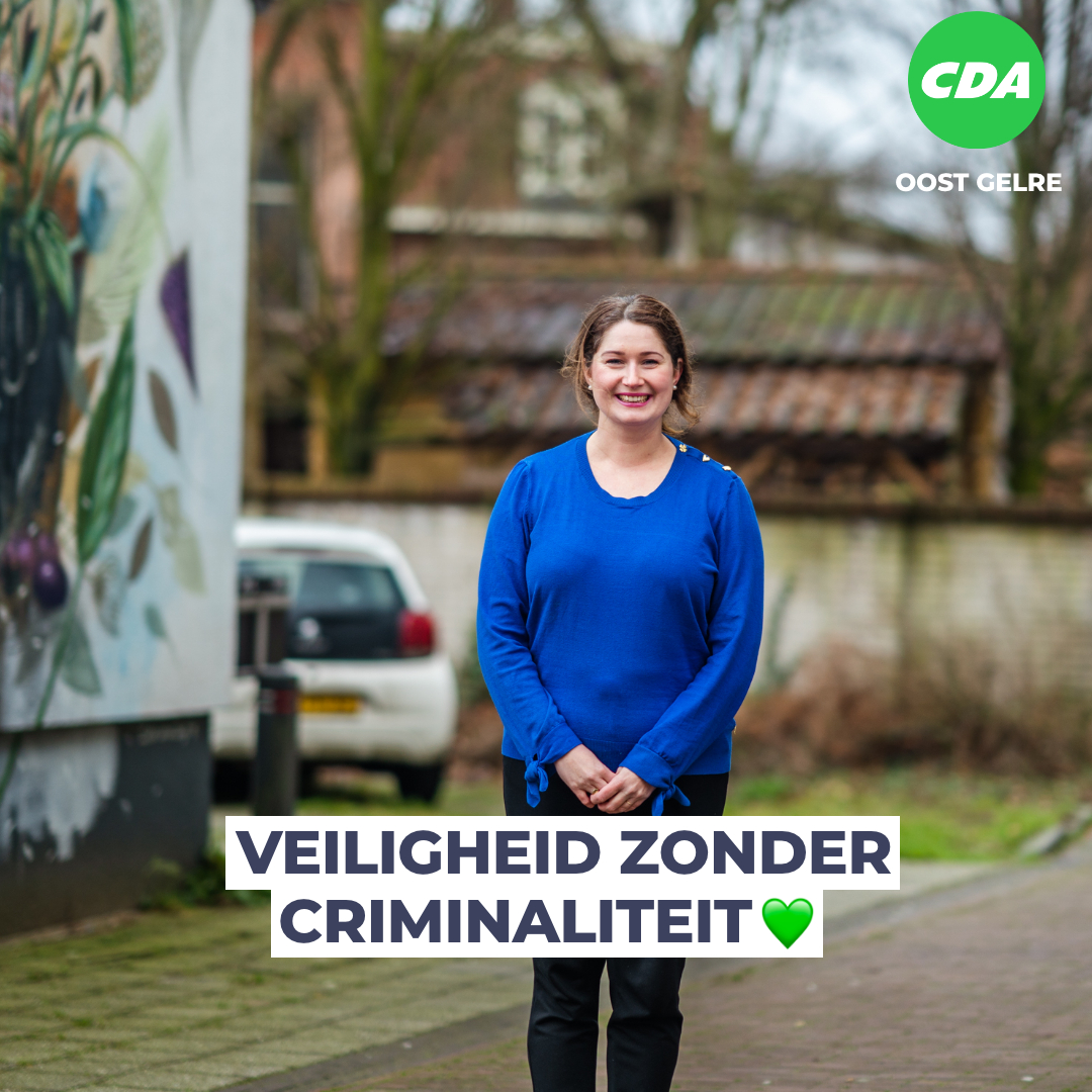 CDAOostGelre's tweet photo. Het CDA wil criminaliteit en ondermijning hard aanpakken. 💪 Voor (soft)drugs is wat ons betreft in Oost Gelre geen plaats. 

Stem 16 maart op CDA Oost Gelre! 💚

Meer weten over onze plannen met betrekking tot criminaliteit? https://t.co/kM37tFcUYy https://t.co/QdC6zfmpJC