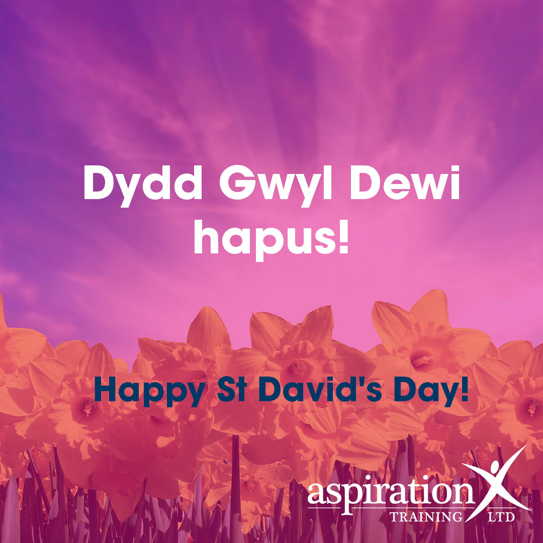 Dydd Gwyl Dewi hapus! We want to wish everyone a happy St David's Day from Aspiration Training!

We have a great selection of apprenticeships available in Wales. Please see below and get in touch today!

bit.ly/35HbdkI
#StDavidsDay #Wales #Apprenticeships