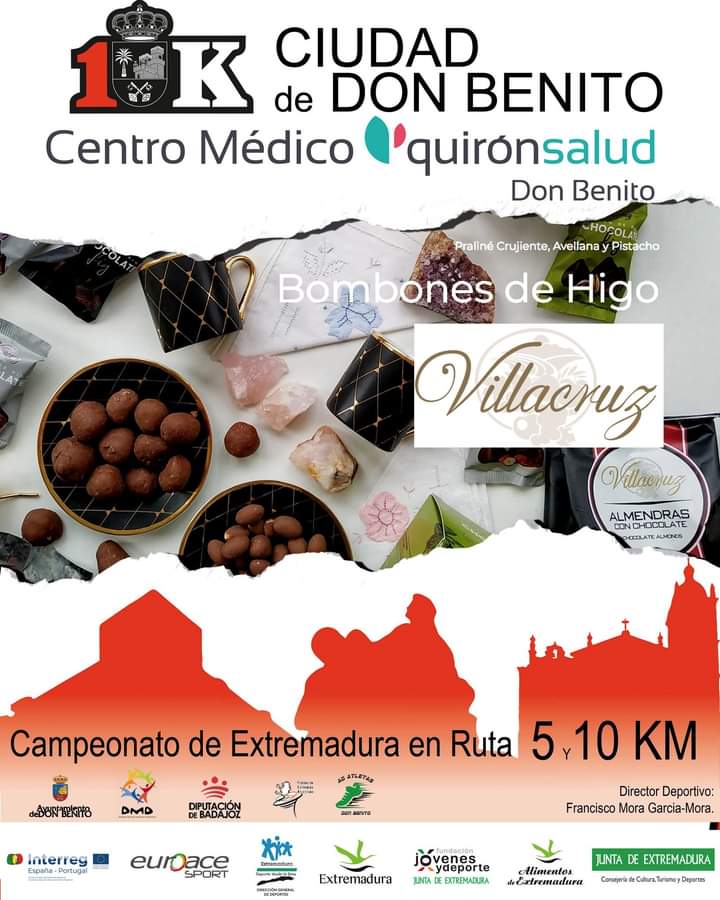 Gracias a Nuestro patrocinador @bombondehigovillacruz  por participar en este proyecto.
Sin el sería mucho más difícil realizarlo. Muchas gracias, nuestros Runner lo agradecerán.
Villacruz  
#dxtextremadura📷 #donbenito #10kciudaddedonbenito #quironsalud #extremadura