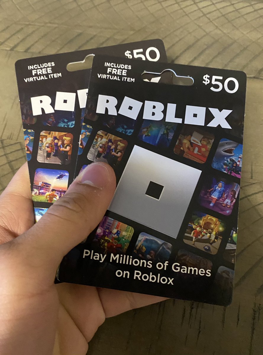 KreekCraft on X: Doing a $10 Roblox Robux gift card giveaway! All you have  to do is retweet, like, and follow to enter. Ends September 6th at 11:59  PM.  / X