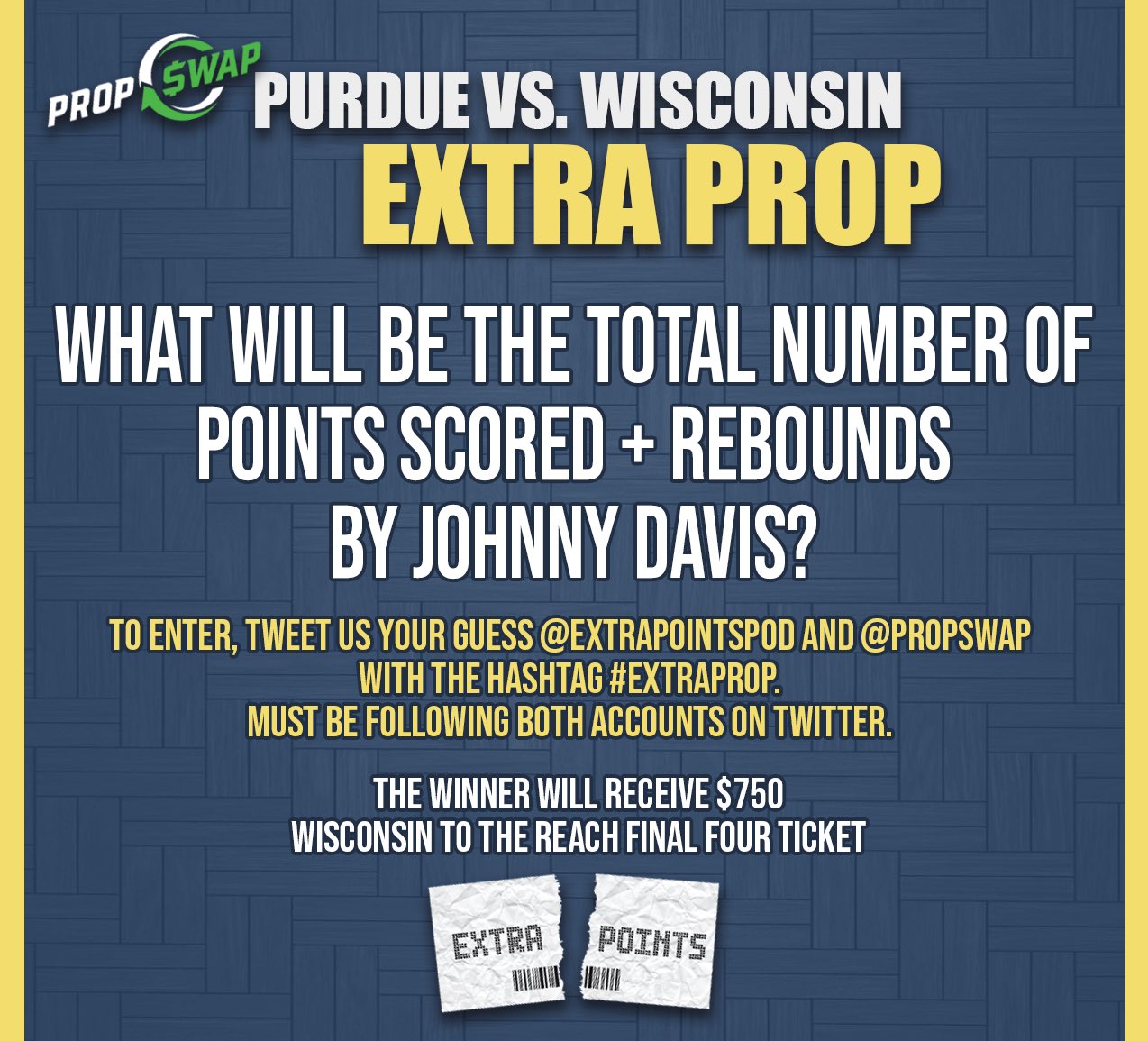 Extra Points on Twitter: