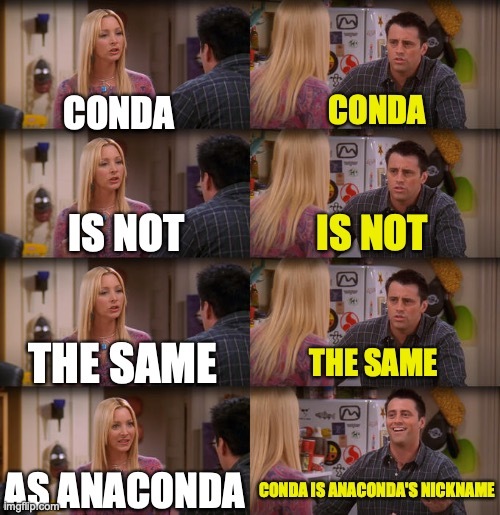 Anaconda tweet media