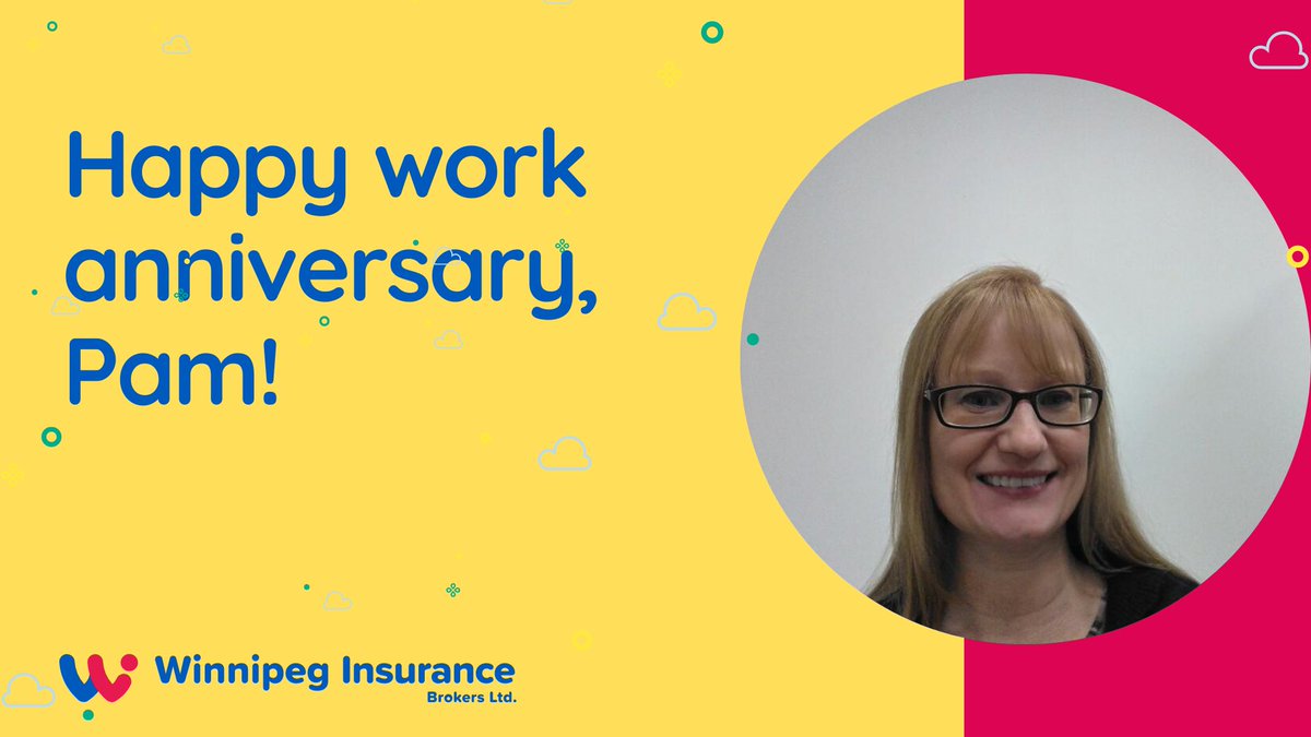 wpginsbrokers's tweet photo. Wishing a very happy 24th work anniversary to our fabulous Branch Team Leader, Pam! We are so glad to have her as an integral part of our team! 

#happyanniversary #workanniversary #WinnipegInsurance https://t.co/9giGHebog2